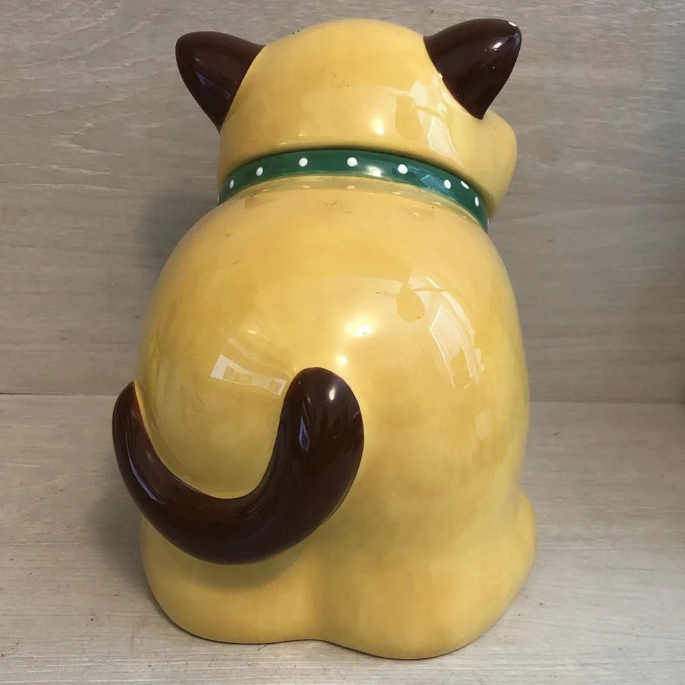 Department 56 Ceramic Golden Dog Treats or Cookie Jar Please Read